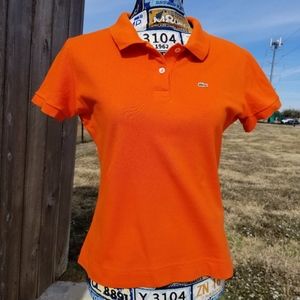 Lacoste Orange Women's Polo